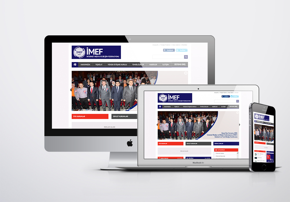 IMEF - İnternet Medya ve Bilişim Federasyonu Kurumsal Web Sitesi